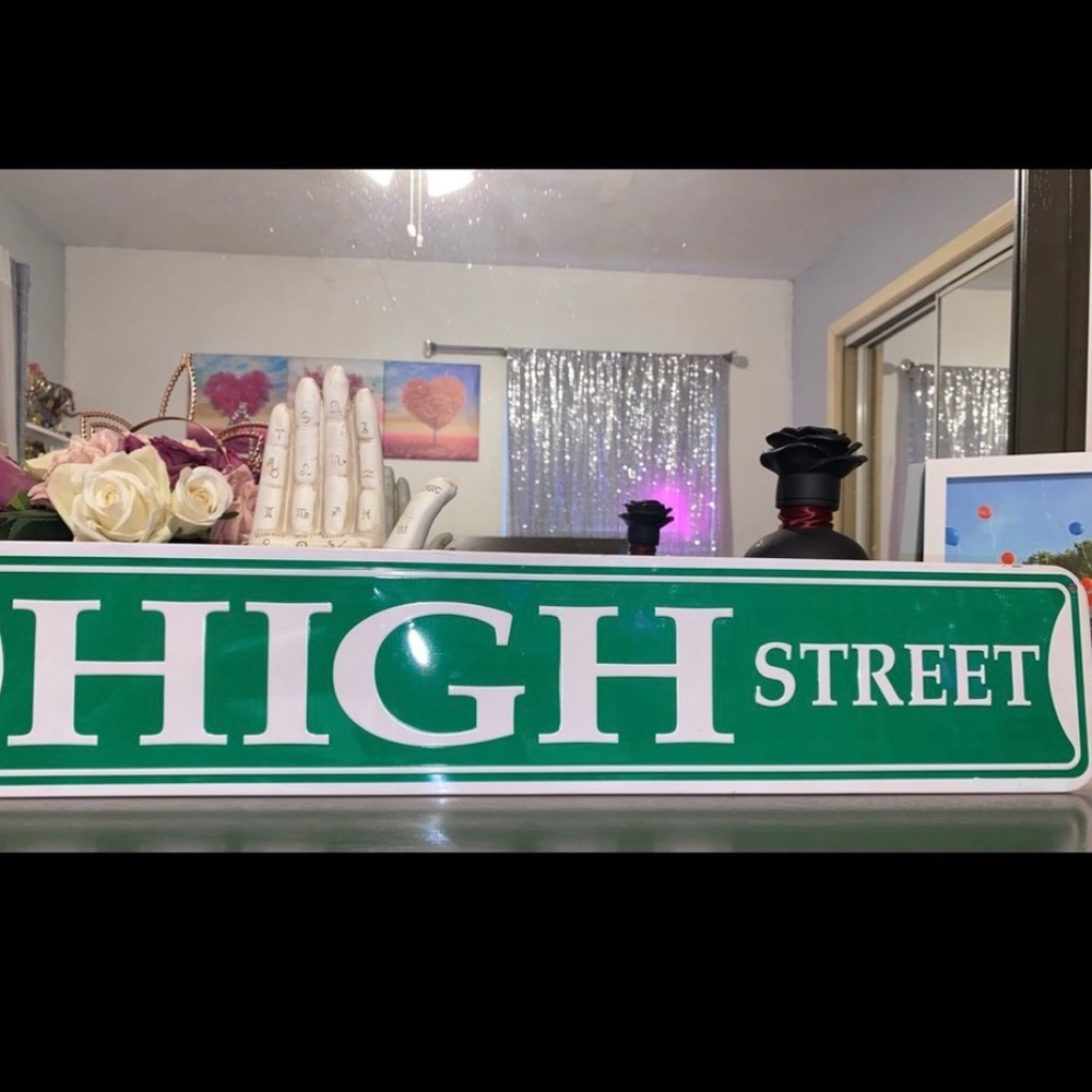 Brand New Custom Made High St Sign🍃420 FRIENDLY🍃